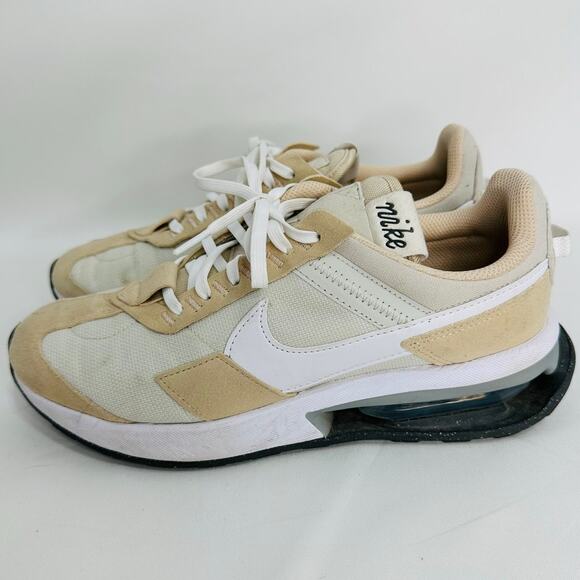 Nike Air Max Pre-Day Sneakers Light Bone Sand White Running Shoes Size 8 - Picture 5 of 9